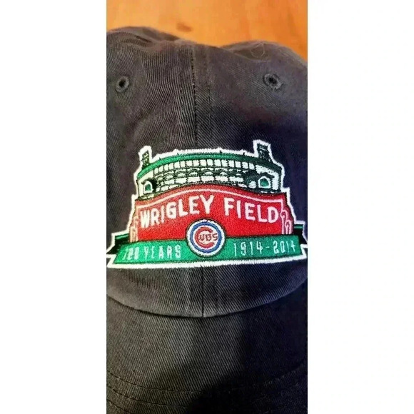 Vintage Wrigley Field Chicago Cubs 100th anniversary hat 2014 one size 47 brand - Picture 2 of 6